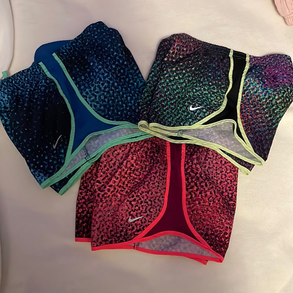 3 pair nike athletic shorts